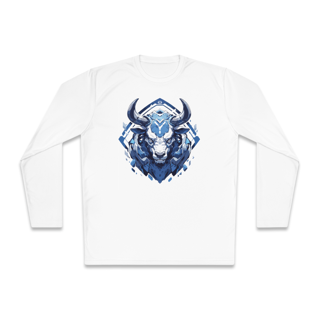 100%纯棉长袖T恤 | Mascot-Bull-014 
