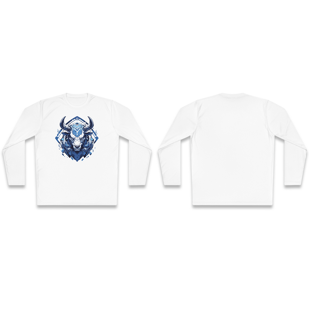 100%纯棉长袖T恤 | Mascot-Bull-014 