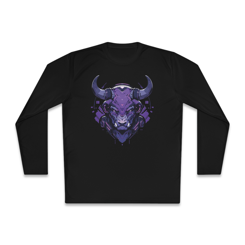100%纯棉长袖T恤 | Mascot-Bull-015 
