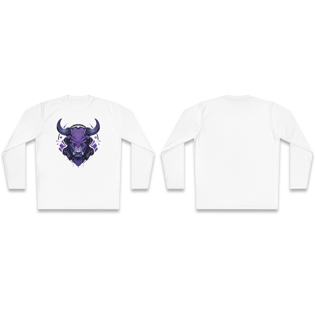 100%纯棉长袖T恤 | Mascot-Bull-015 