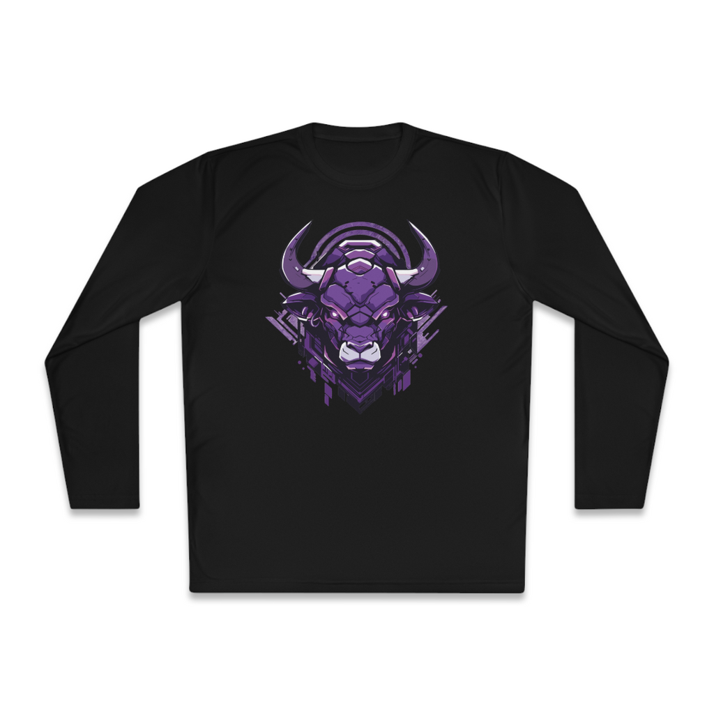 100%纯棉长袖T恤 | Mascot-Bull-016 