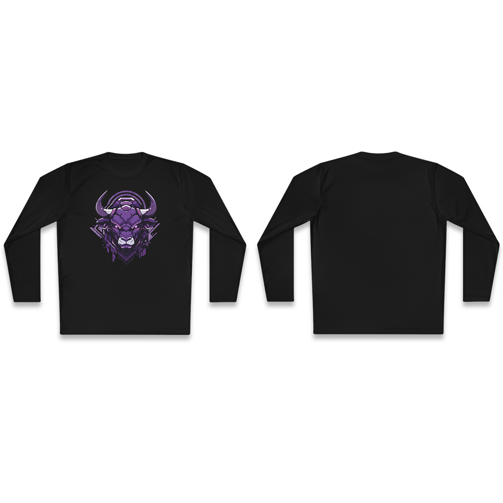 100%纯棉长袖T恤 | Mascot-Bull-016 