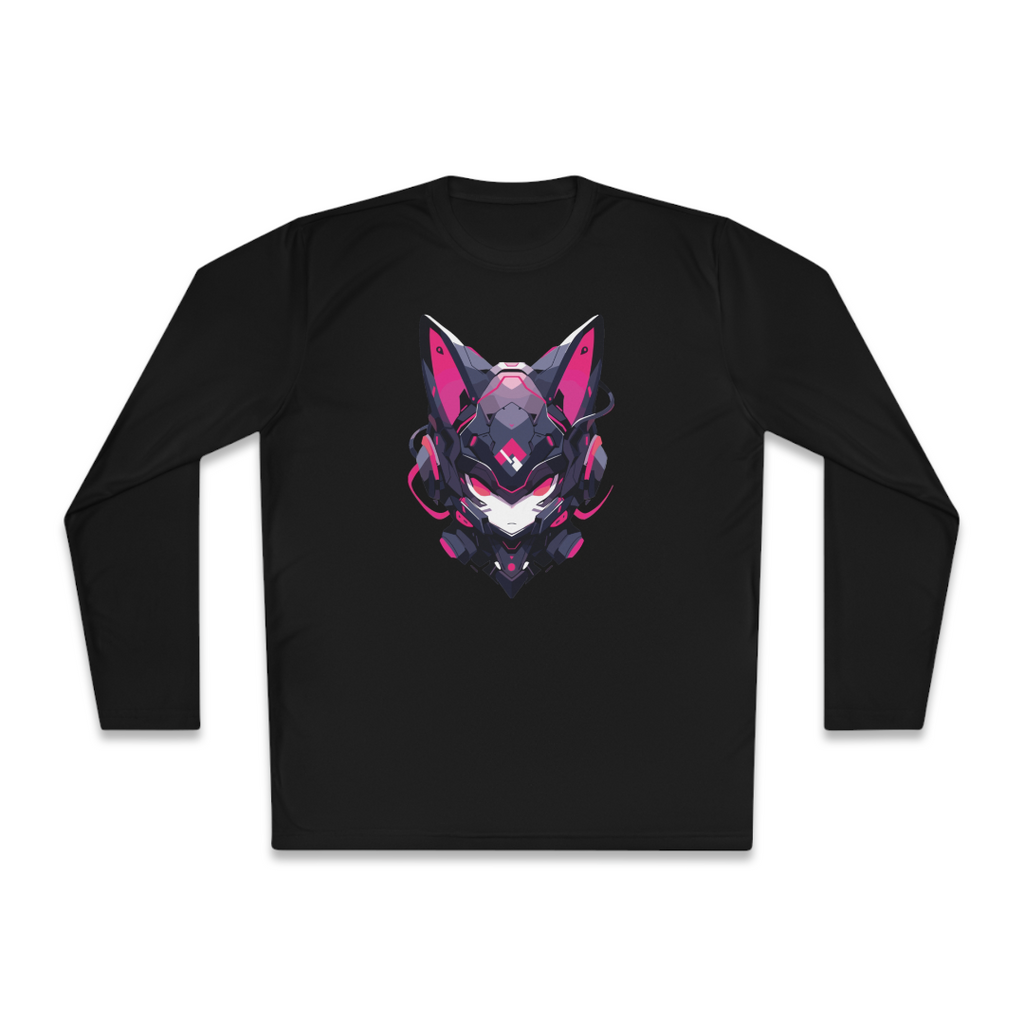 100%纯棉长袖T恤 | Mascot-Cat-001 