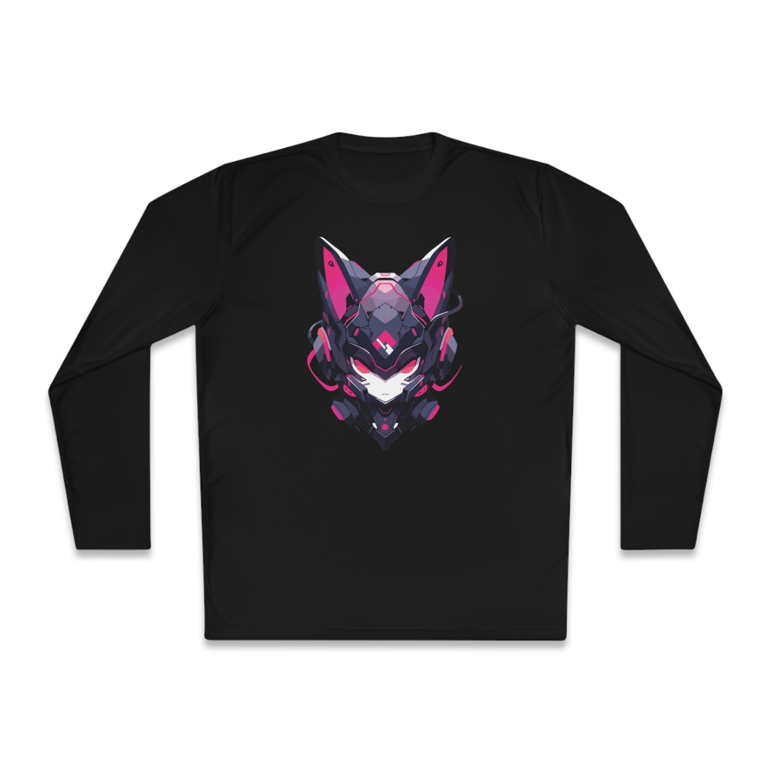 100%纯棉长袖T恤 | Mascot-Cat-001 