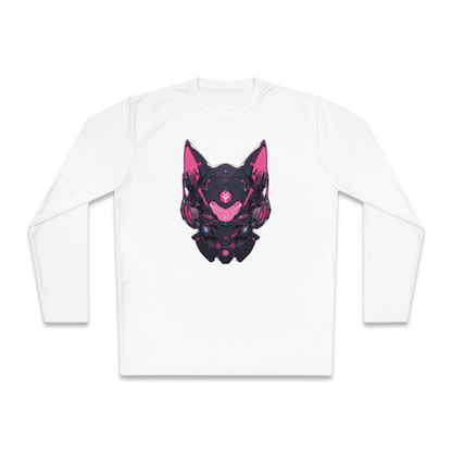 100% Cotton Long Sleeve Tee | Mascot-Cat-002