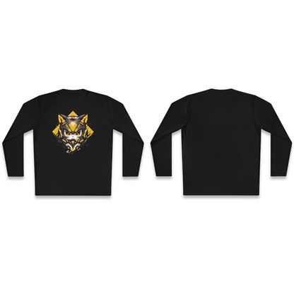 100% Cotton Long Sleeve Tee | Mascot-Cat-003