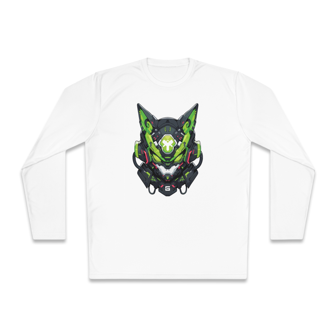 100%纯棉长袖T恤 | Mascot-Cat-005 