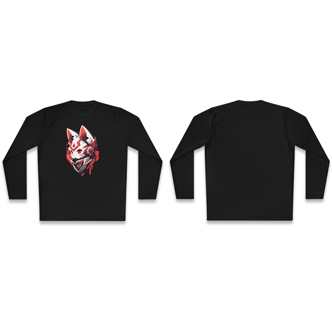 100%纯棉长袖T恤 | Mascot-Cat-009 