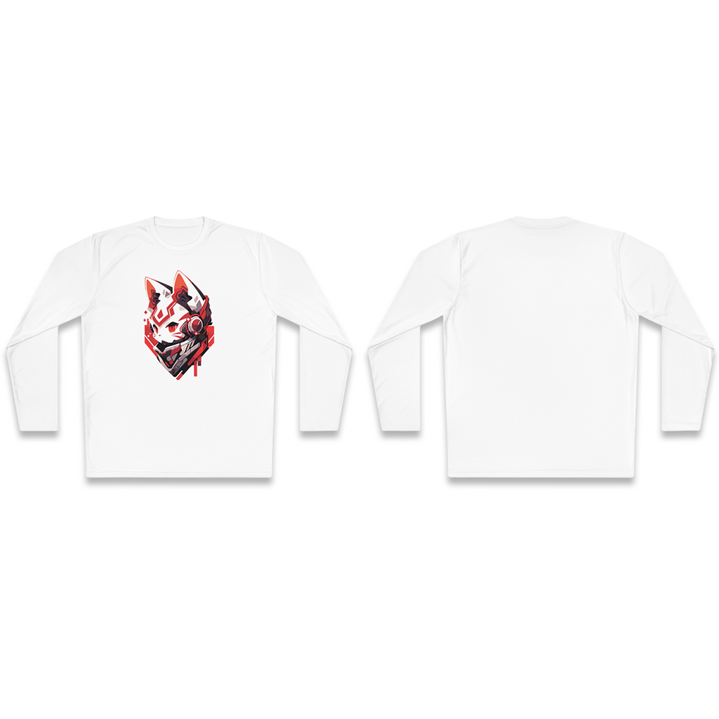 100%纯棉长袖T恤 | Mascot-Cat-009 