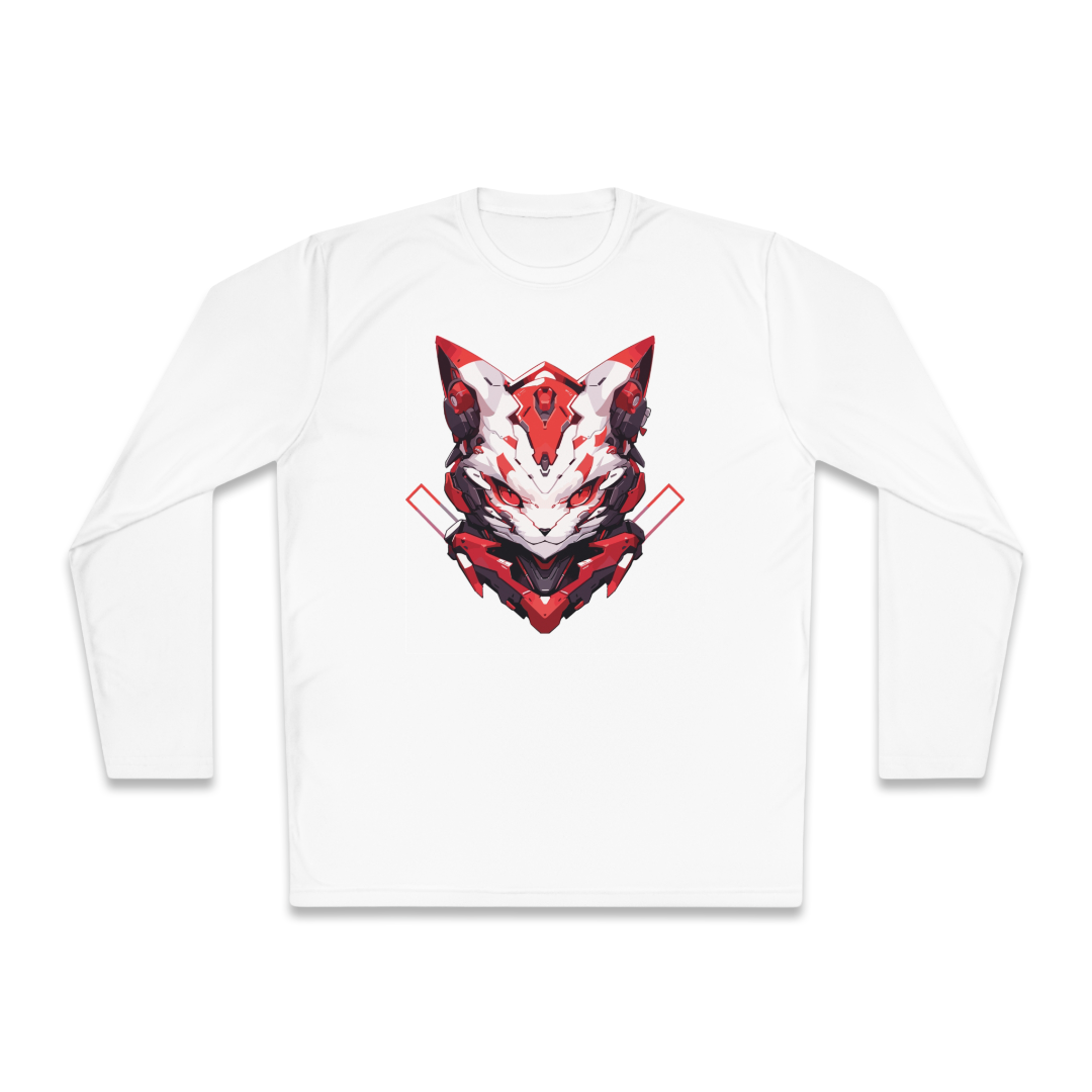 100%纯棉长袖T恤 | Mascot-Cat-010 
