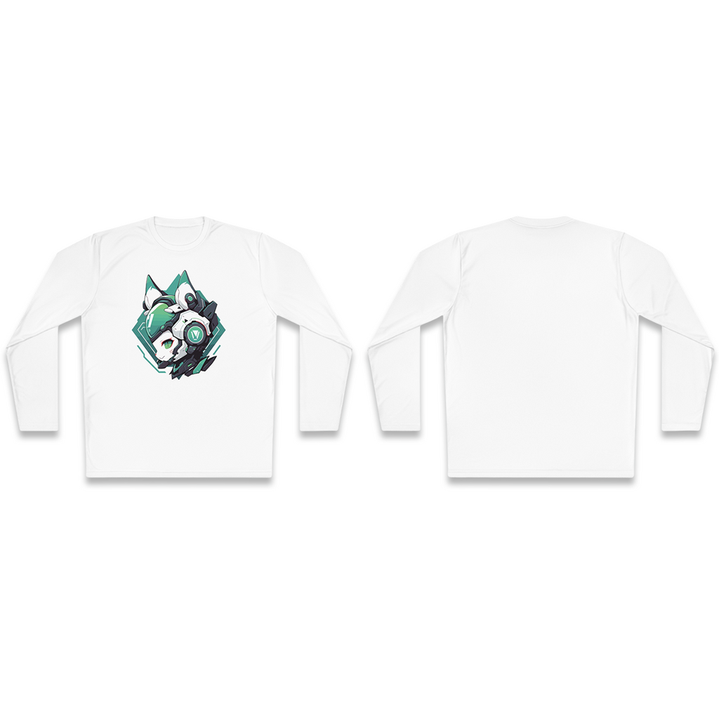 100%纯棉长袖T恤 | Mascot-Cat-011 