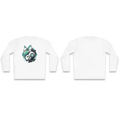 100% Cotton Long Sleeve Tee | Mascot-Cat-011