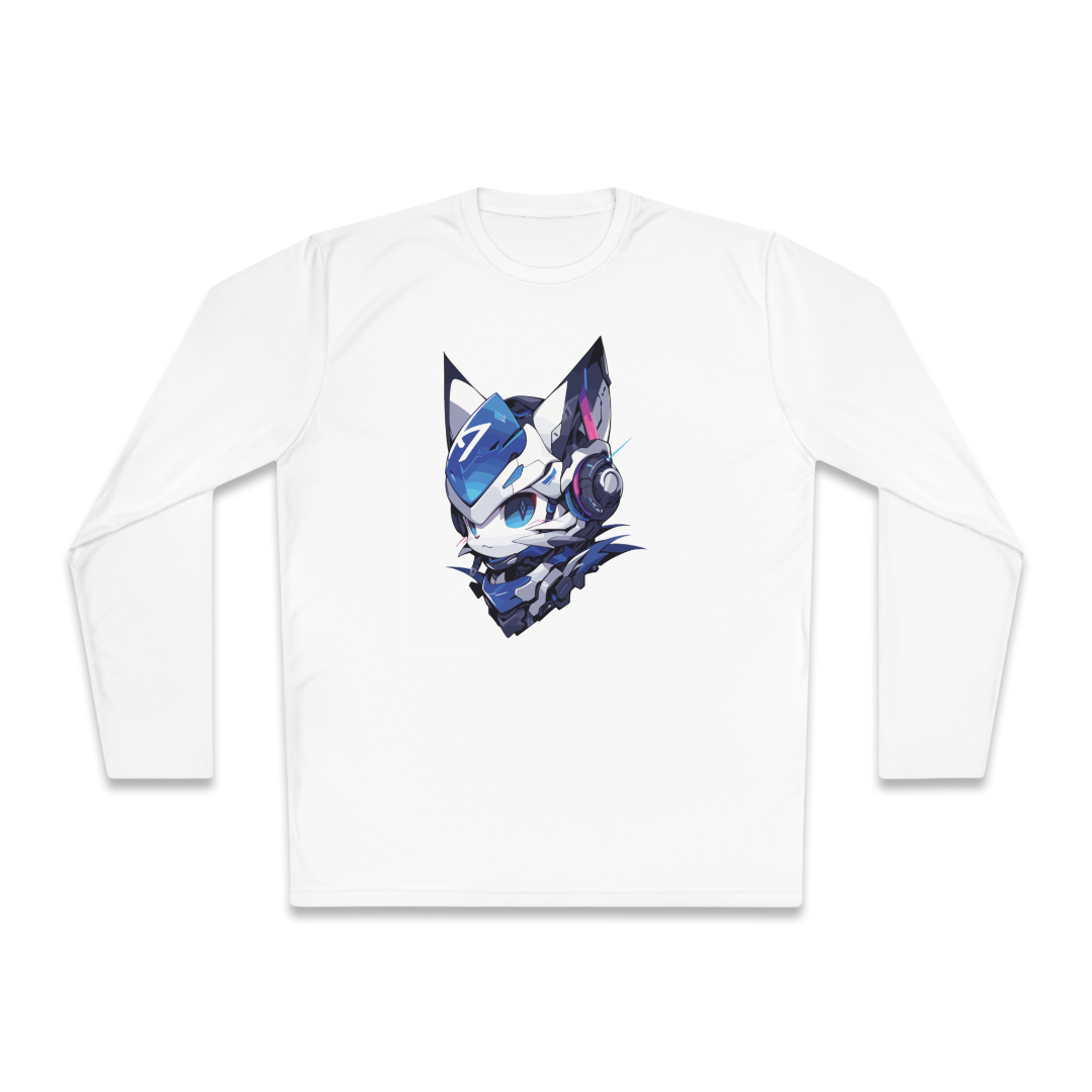 100%纯棉长袖T恤 | Mascot-Cat-014 