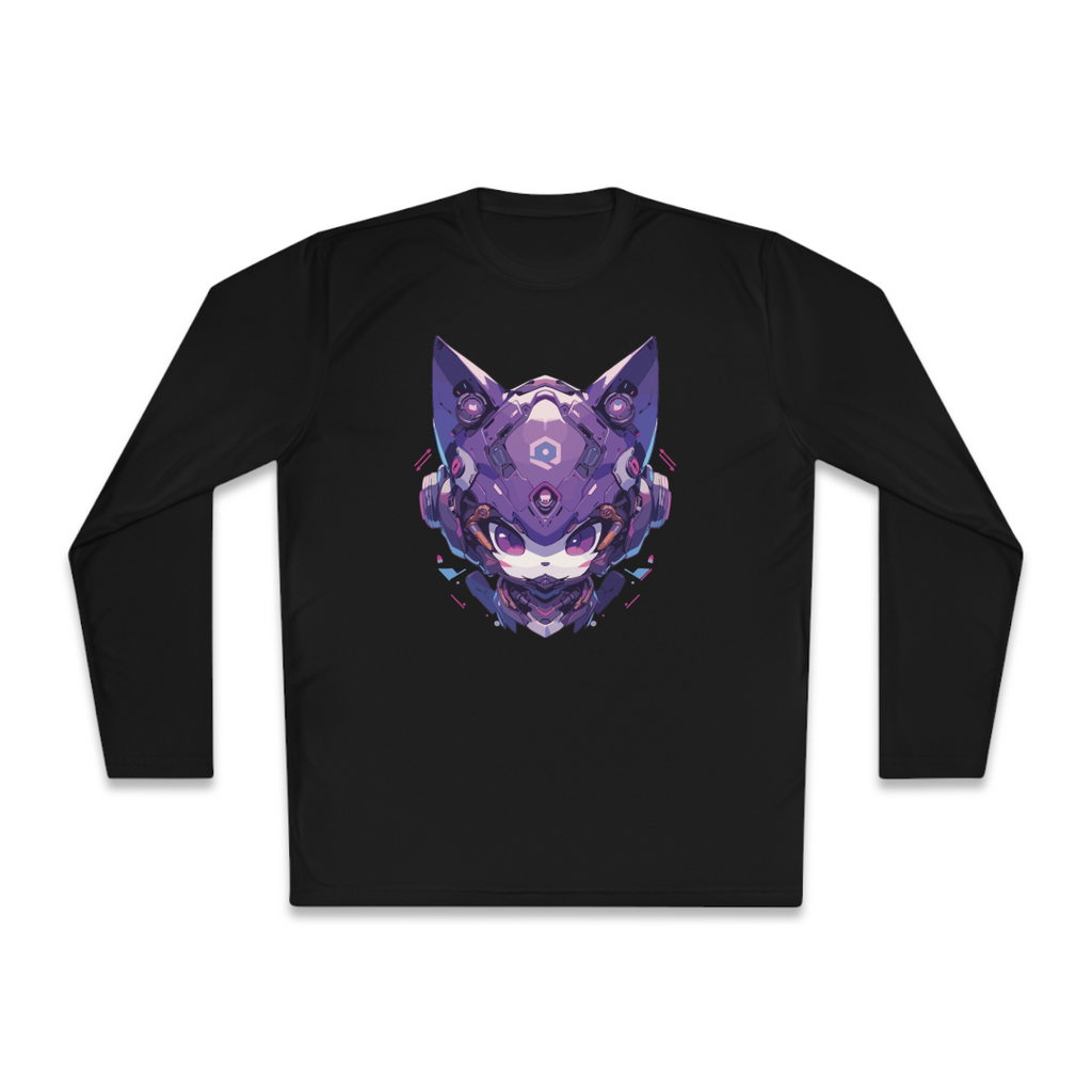 100%纯棉长袖T恤 | Mascot-Cat-016 