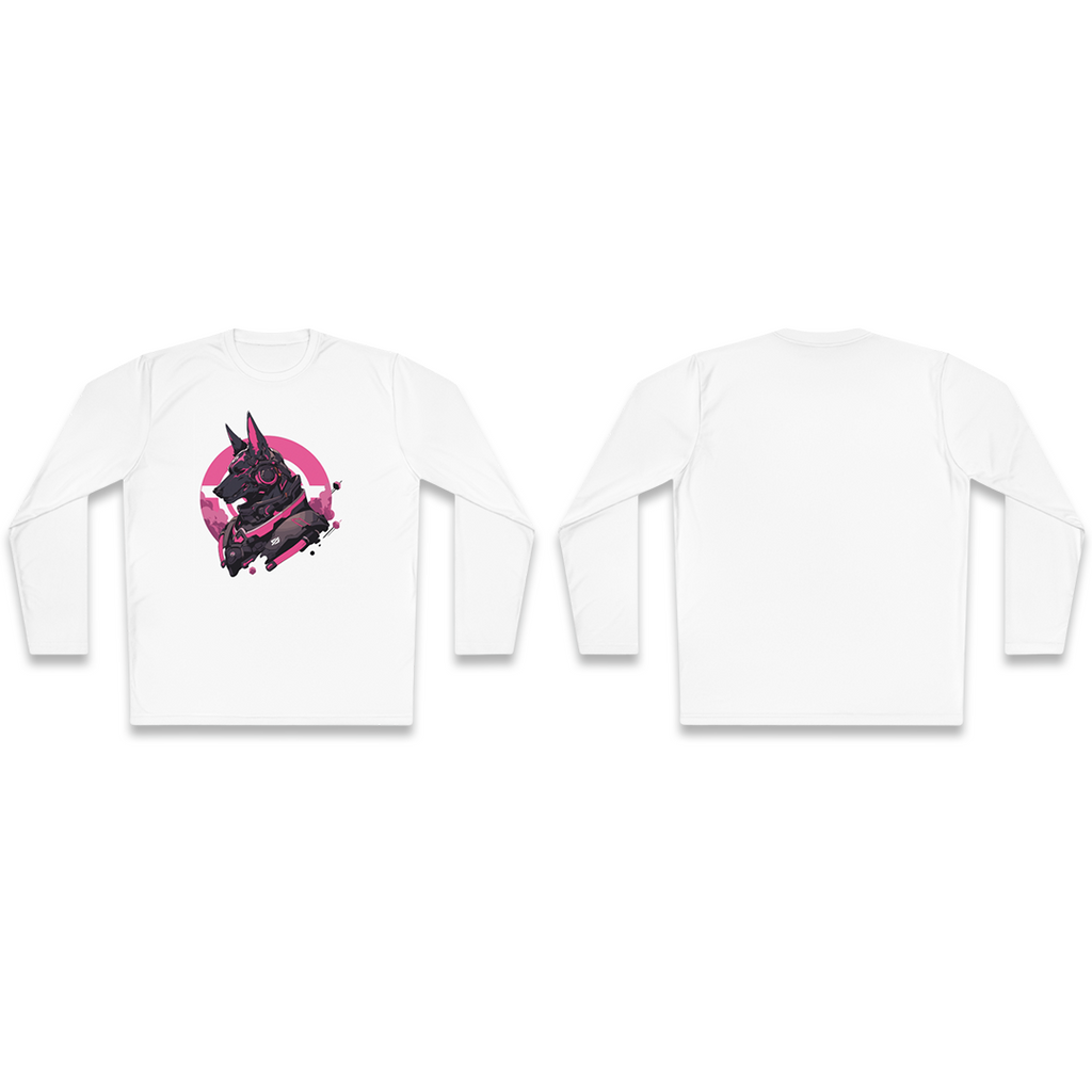 100%纯棉长袖T恤 | Mascot-Dog-001 