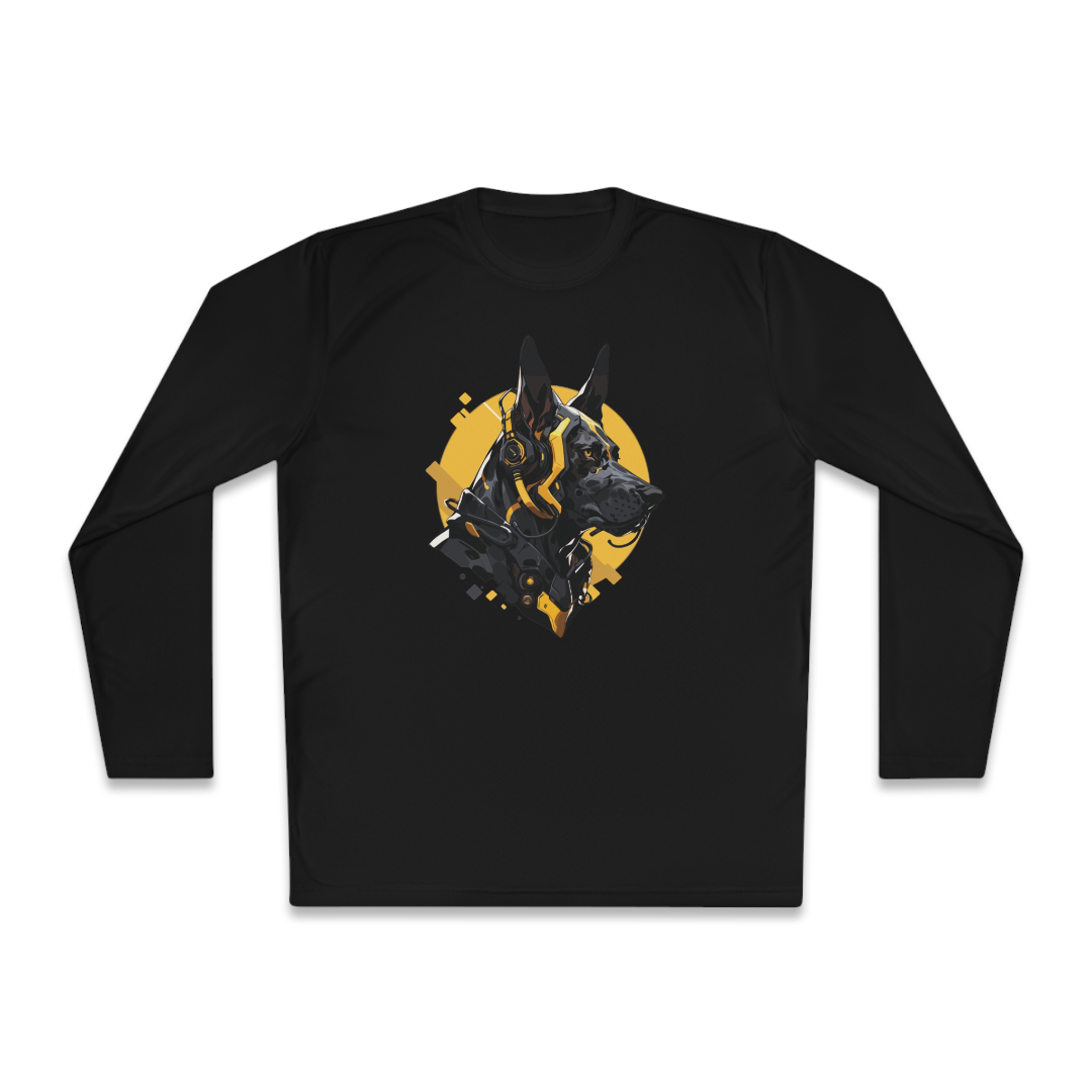 100% Cotton Long Sleeve Tee | Mascot-Dog-003