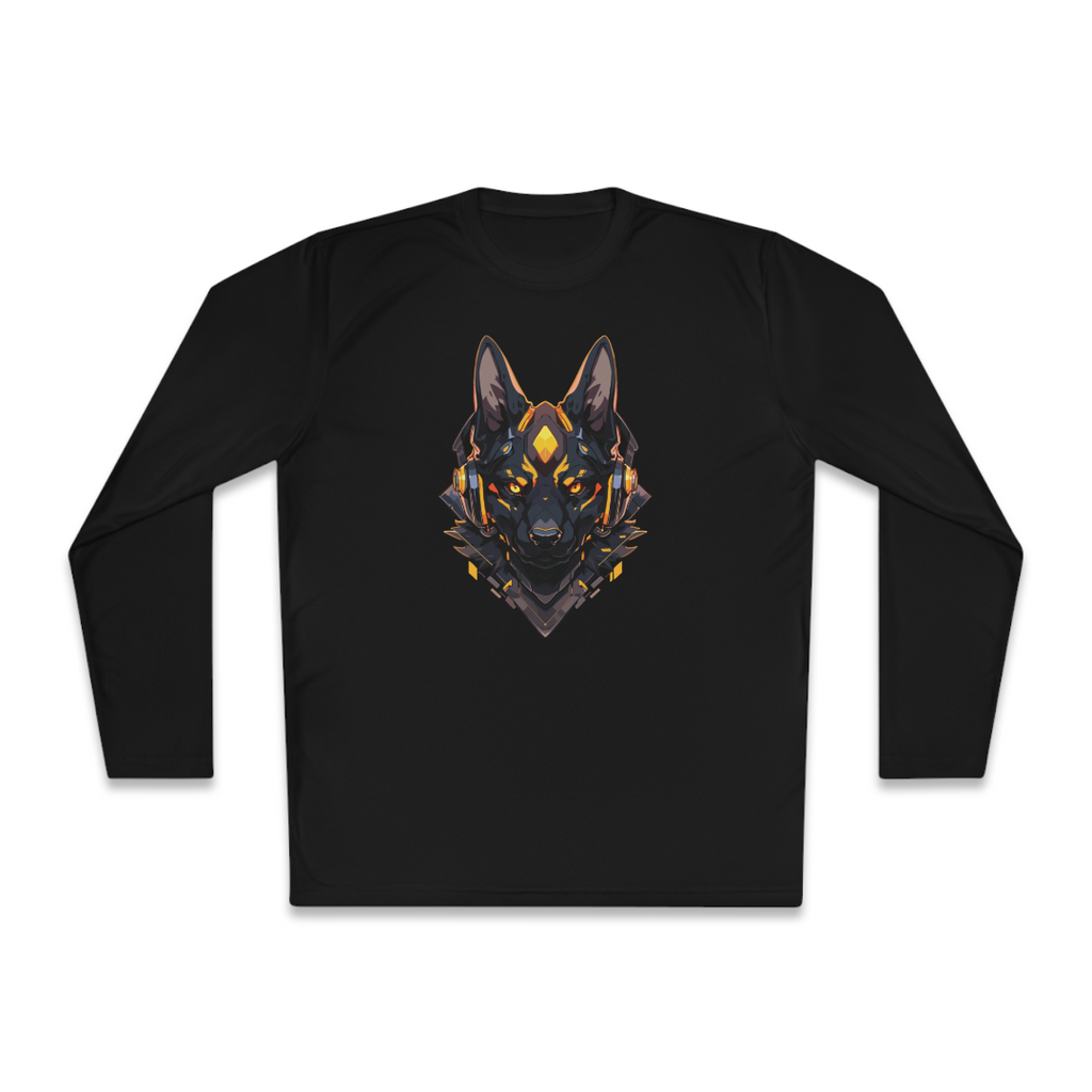 100%纯棉长袖T恤 | Mascot-Dog-004 