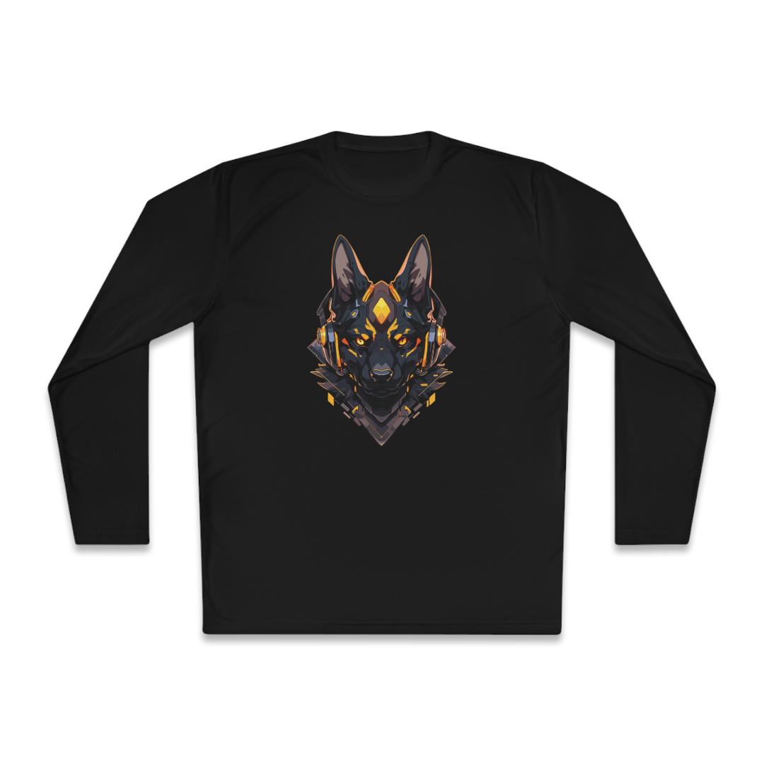 100%纯棉长袖T恤 | Mascot-Dog-004 