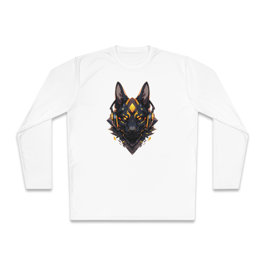 100% Cotton Long Sleeve Tee | Mascot-Dog-004