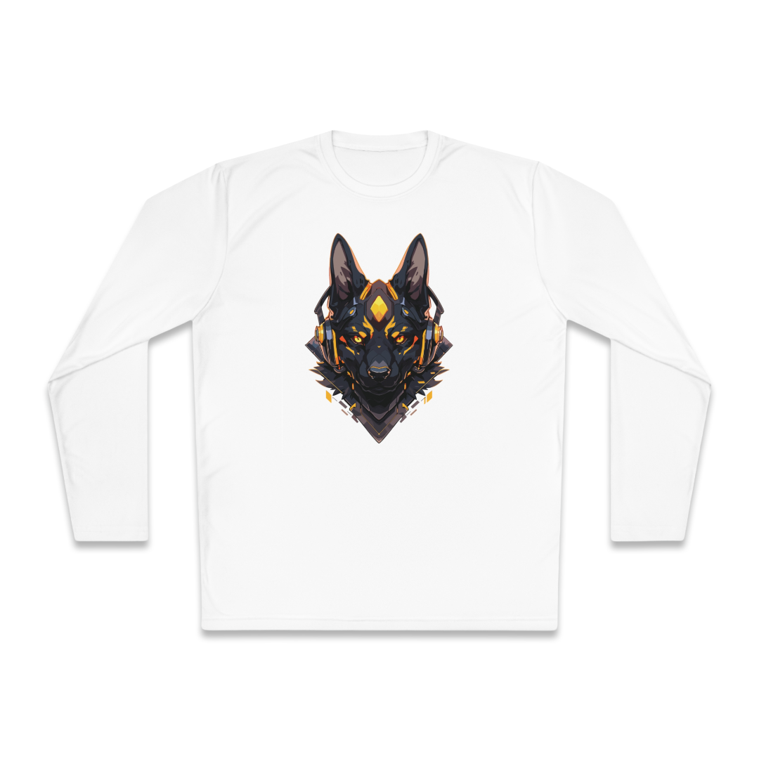 100%纯棉长袖T恤 | Mascot-Dog-004 