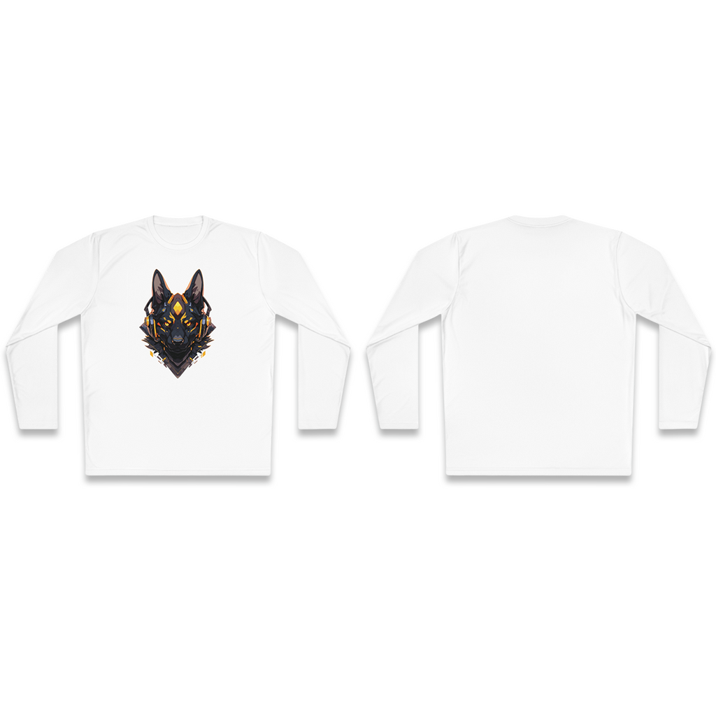 100%纯棉长袖T恤 | Mascot-Dog-004 