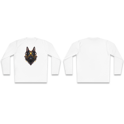 100% Cotton Long Sleeve Tee | Mascot-Dog-004