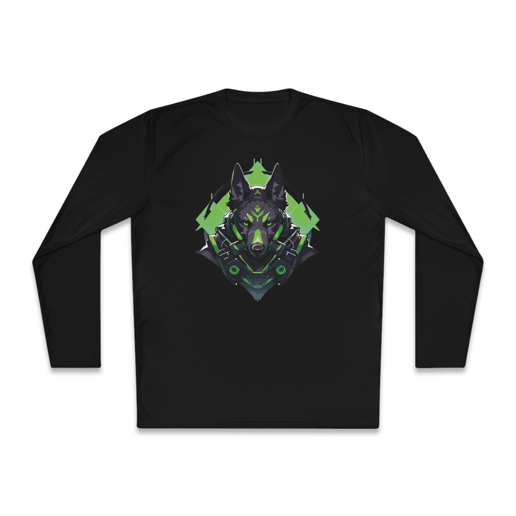100%纯棉长袖T恤 | Mascot-Dog-006 