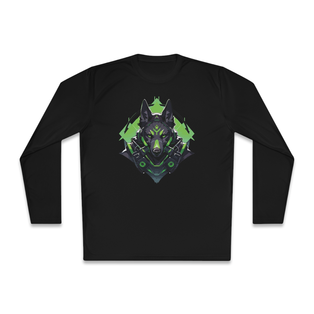 100%纯棉长袖T恤 | Mascot-Dog-006 