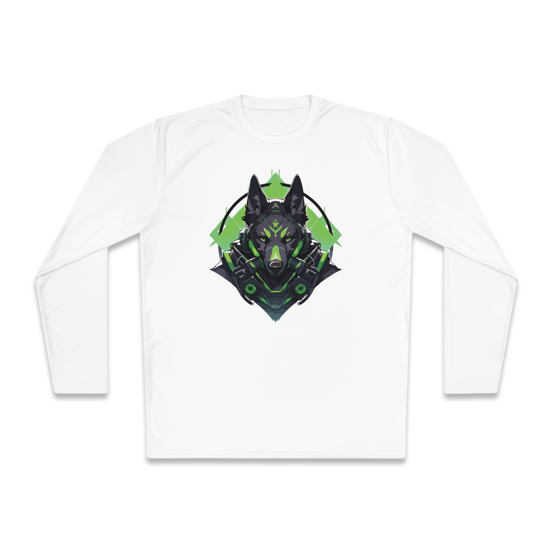 100%纯棉长袖T恤 | Mascot-Dog-006 