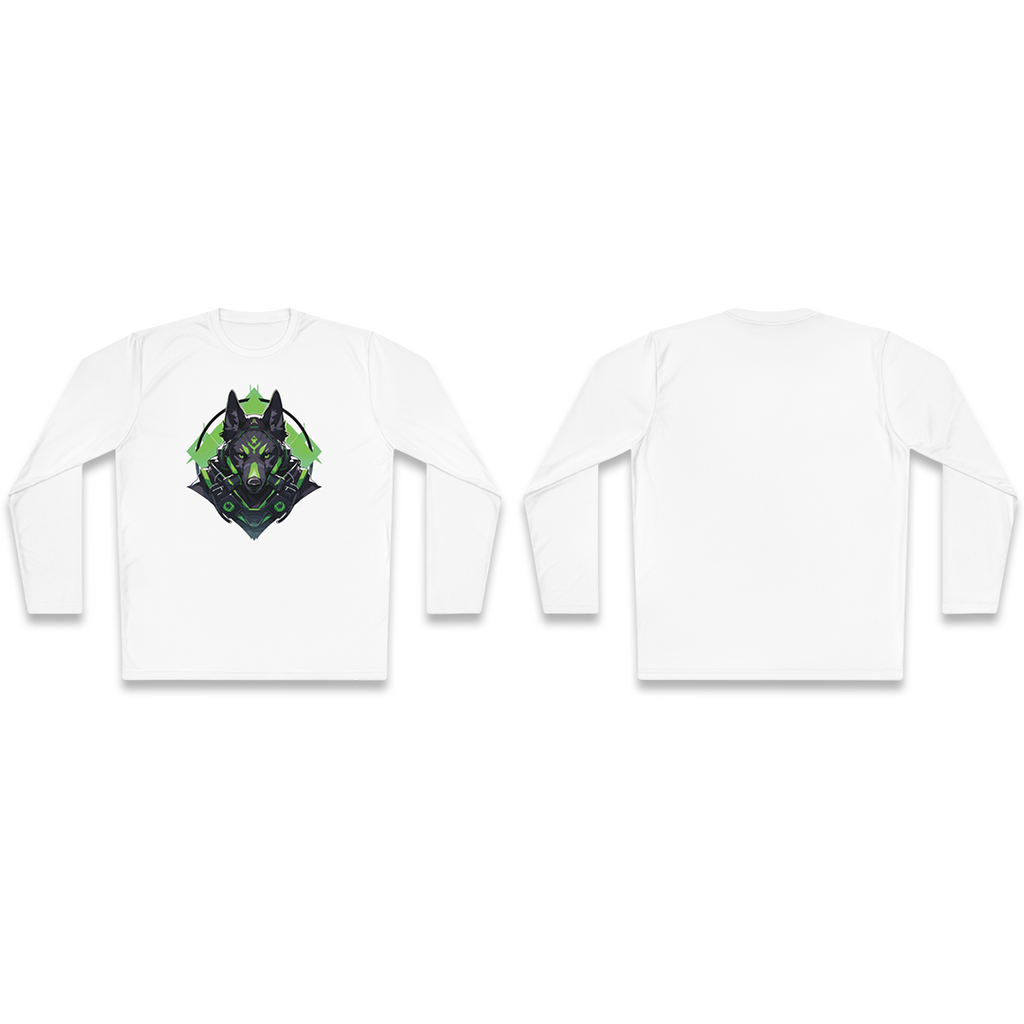 100%纯棉长袖T恤 | Mascot-Dog-006 