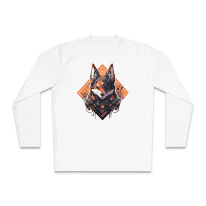 100% Cotton Long Sleeve Tee | Mascot-Dog-007