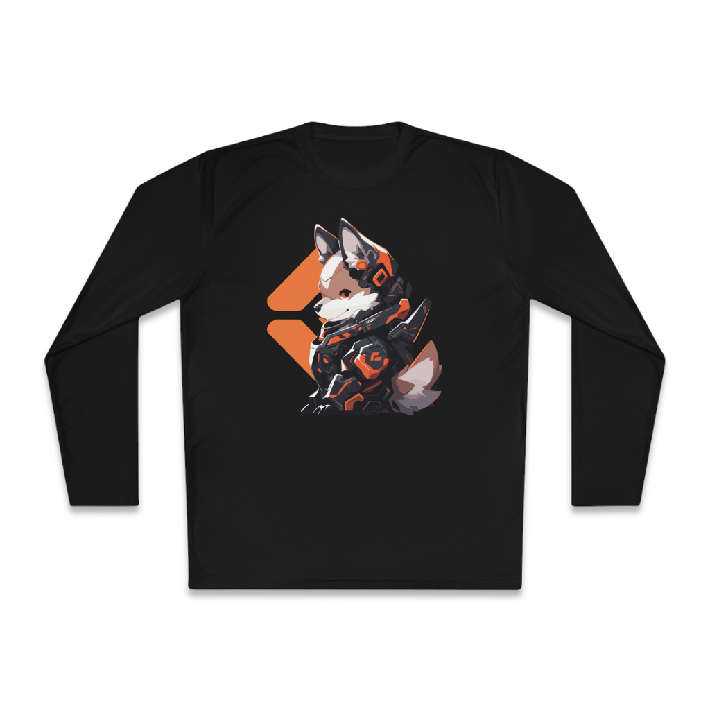 100%纯棉长袖T恤 | Mascot-Dog-008 