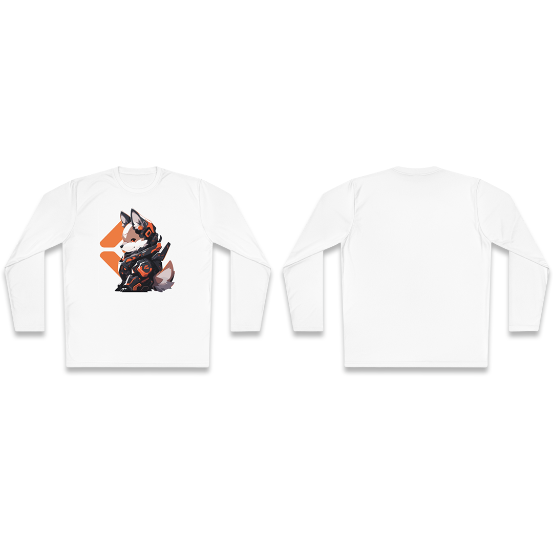 100%纯棉长袖T恤 | Mascot-Dog-008 