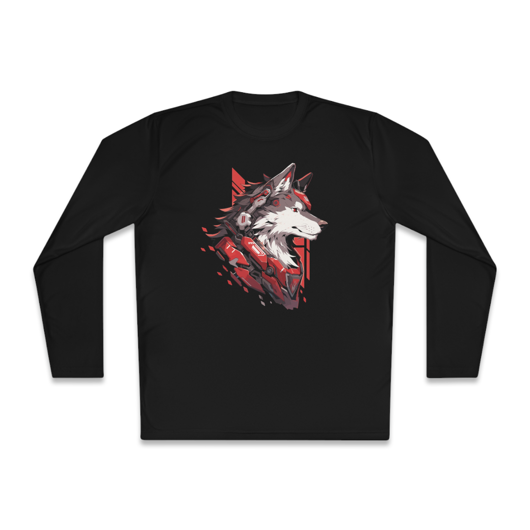 100% Cotton Long Sleeve Tee | Mascot-Dog-009