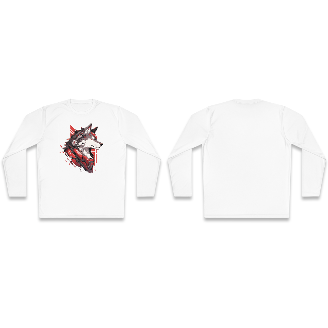 100% Cotton Long Sleeve Tee | Mascot-Dog-009