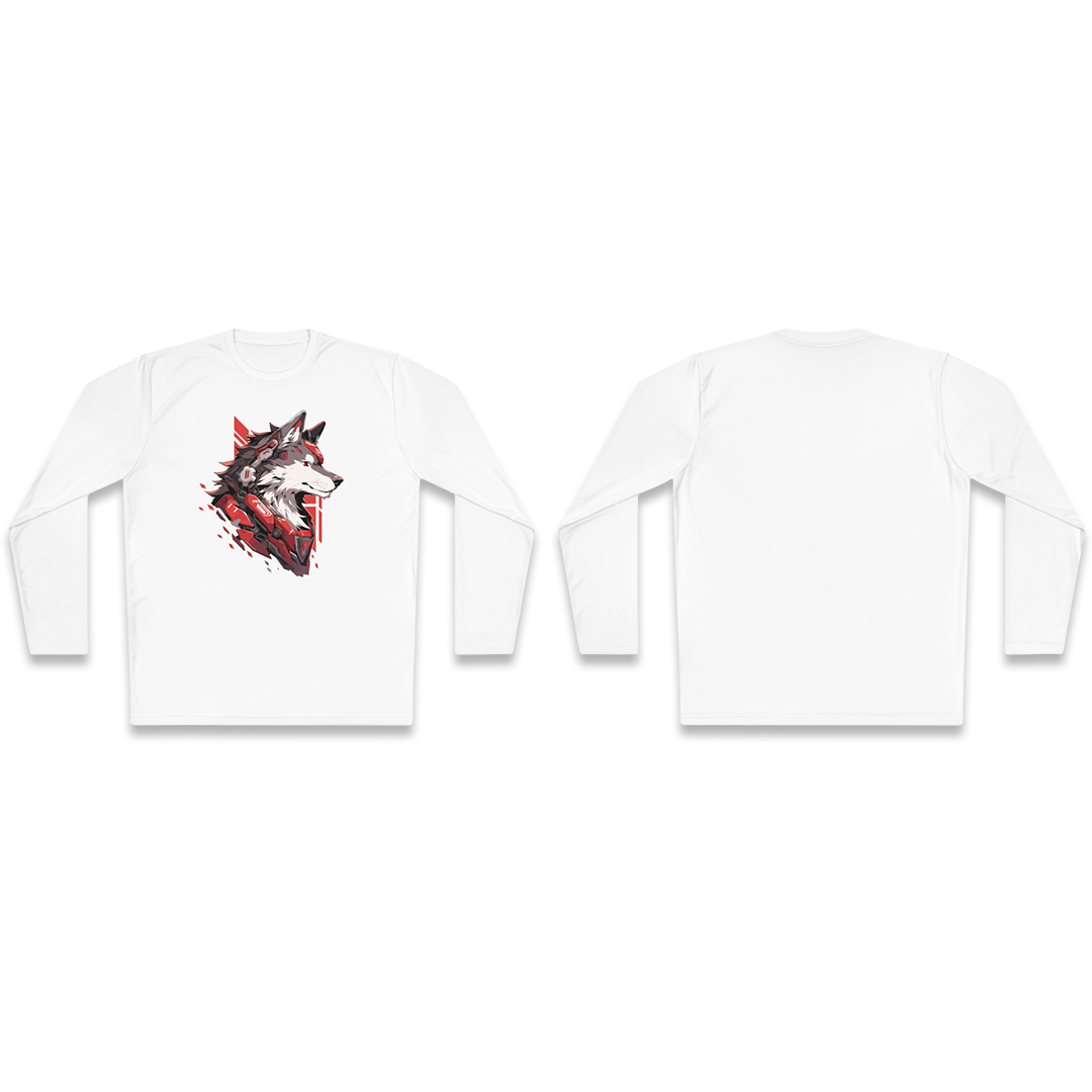 100%纯棉长袖T恤 | Mascot-Dog-009 