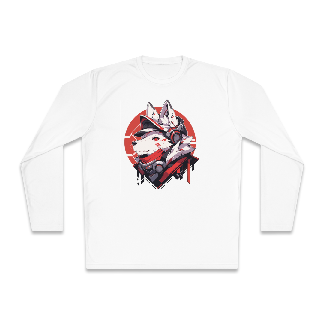 100%纯棉长袖T恤 | Mascot-Dog-010 