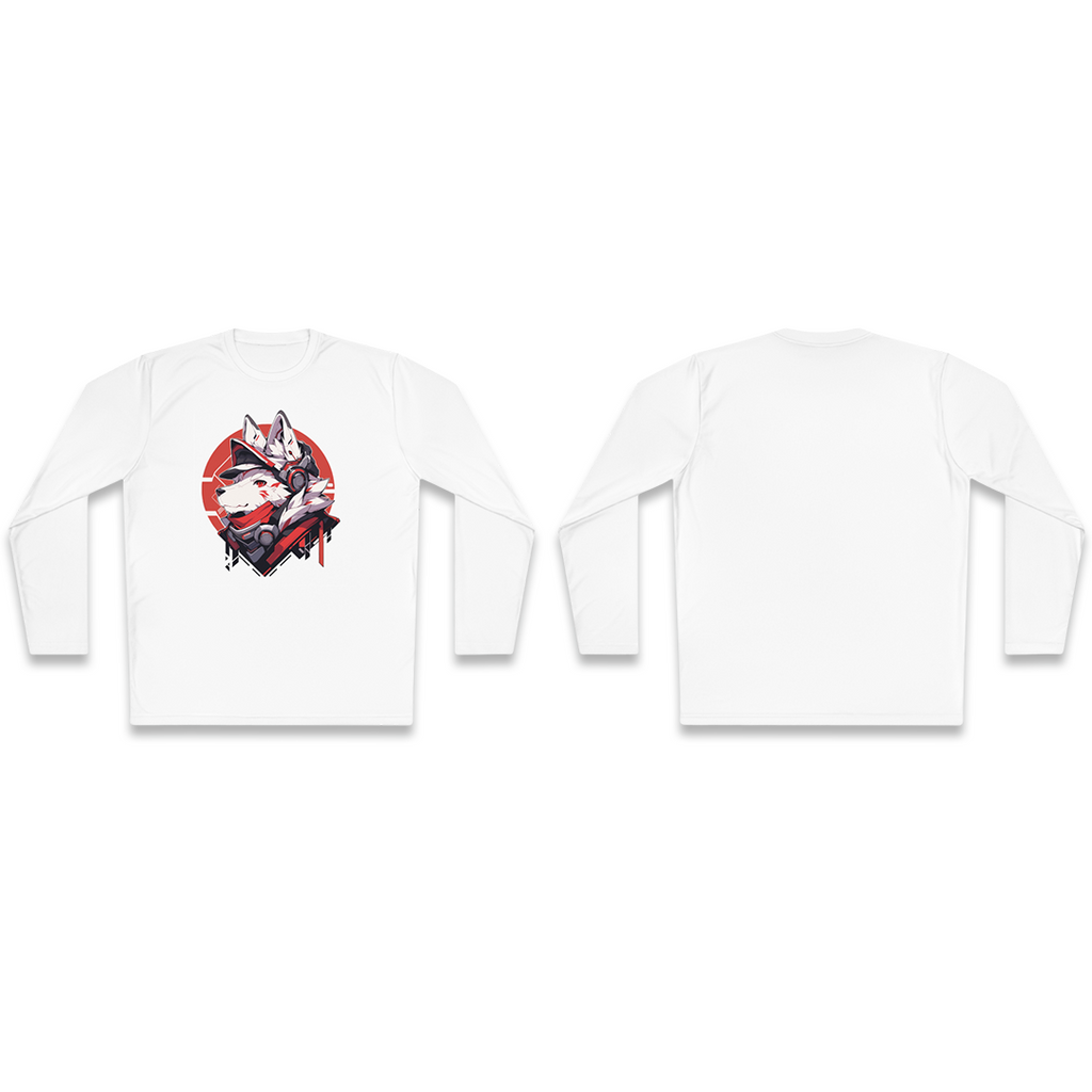 100%纯棉长袖T恤 | Mascot-Dog-010 