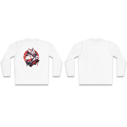 100% Cotton Long Sleeve Tee | Mascot-Dog-010