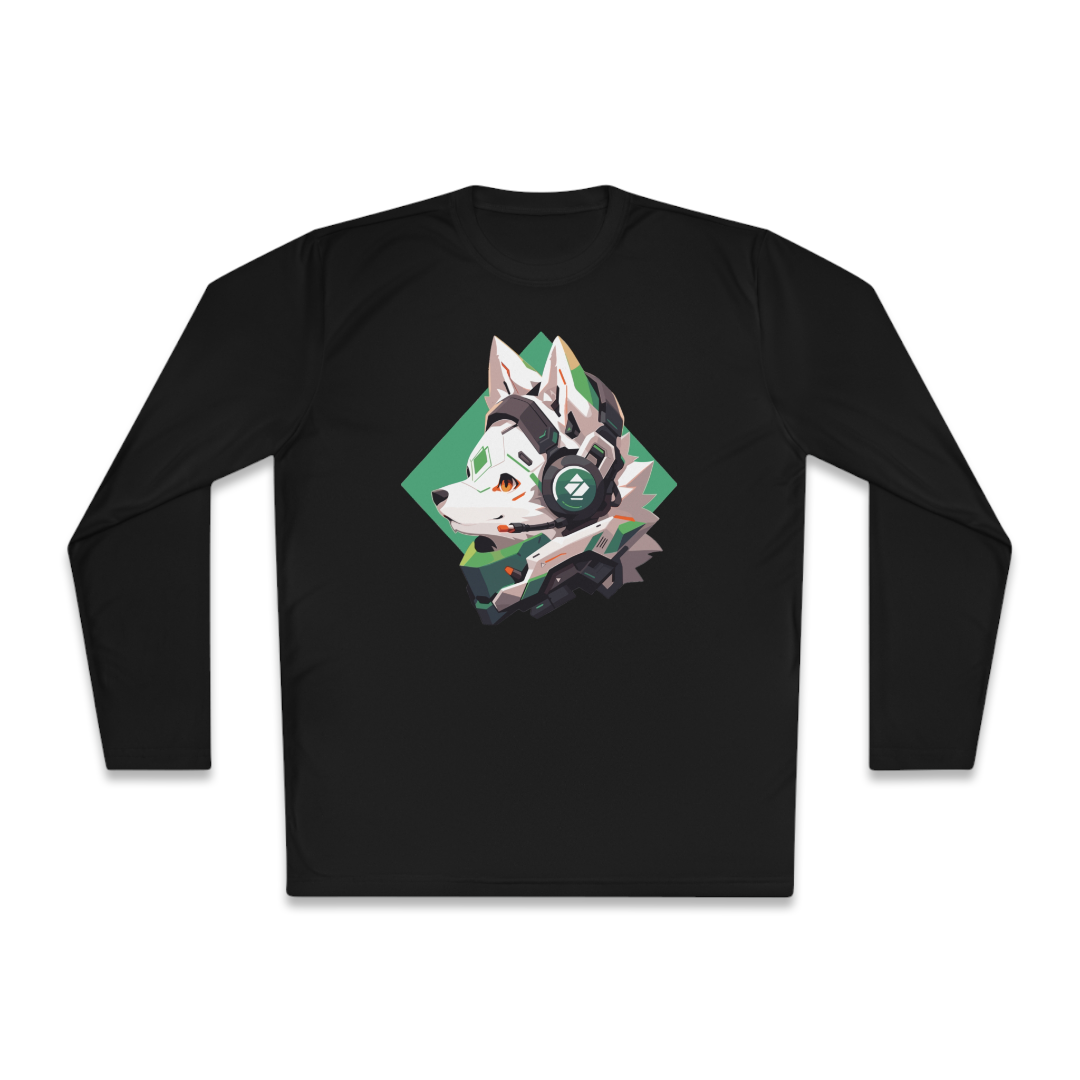 100%纯棉长袖T恤 | Mascot-Dog-011 