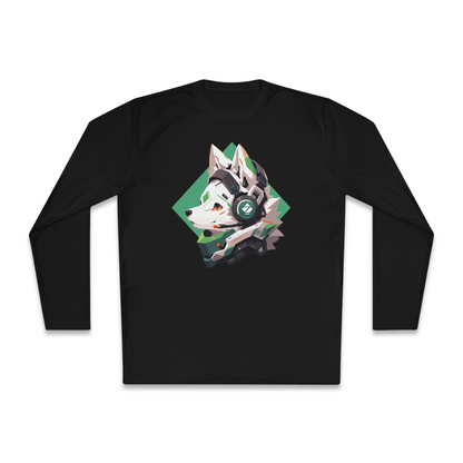 100% Cotton Long Sleeve Tee | Mascot-Dog-011