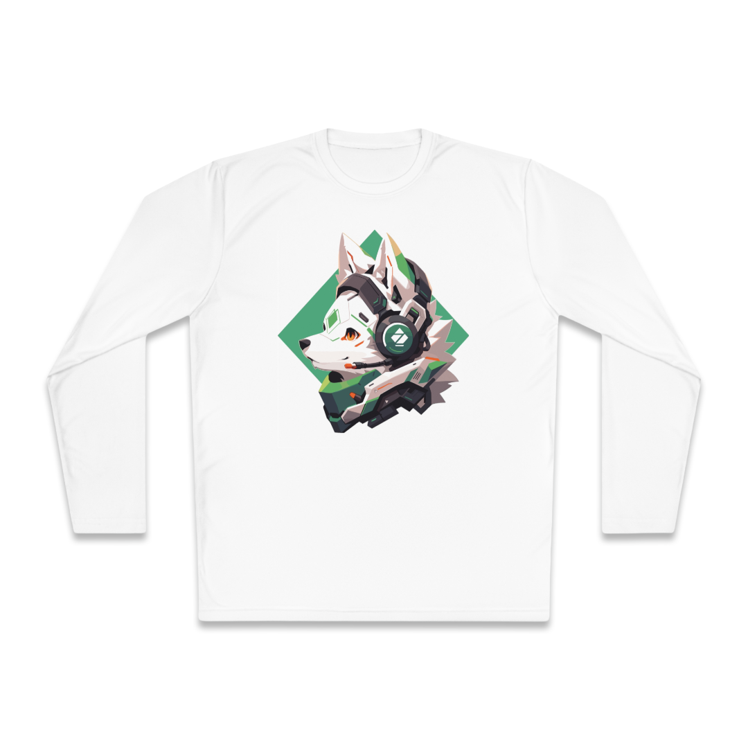 100%纯棉长袖T恤 | Mascot-Dog-011 