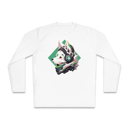 100% Cotton Long Sleeve Tee | Mascot-Dog-011