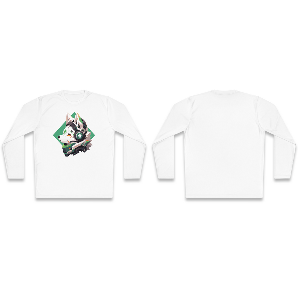 100%纯棉长袖T恤 | Mascot-Dog-011 