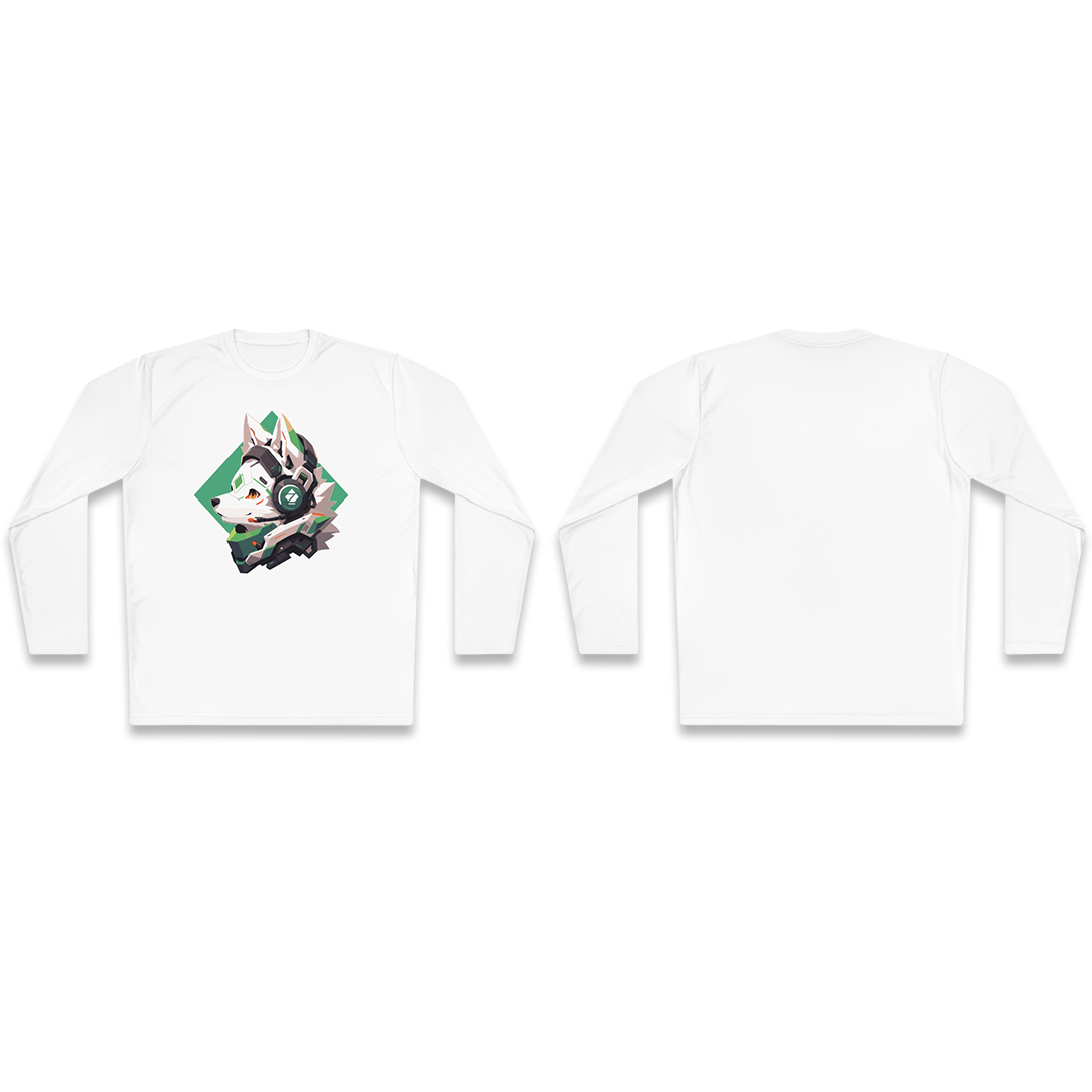 100%纯棉长袖T恤 | Mascot-Dog-011 