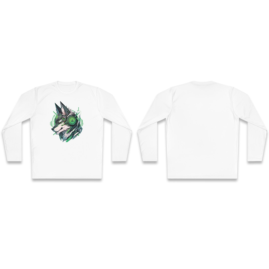 100%纯棉长袖T恤 | Mascot-Dog-012 
