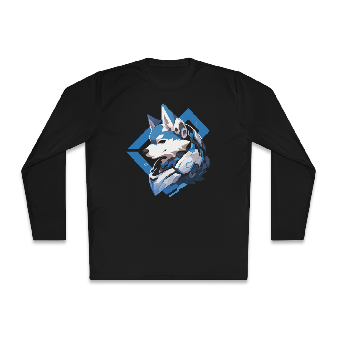 100%纯棉长袖T恤 | Mascot-Dog-013 