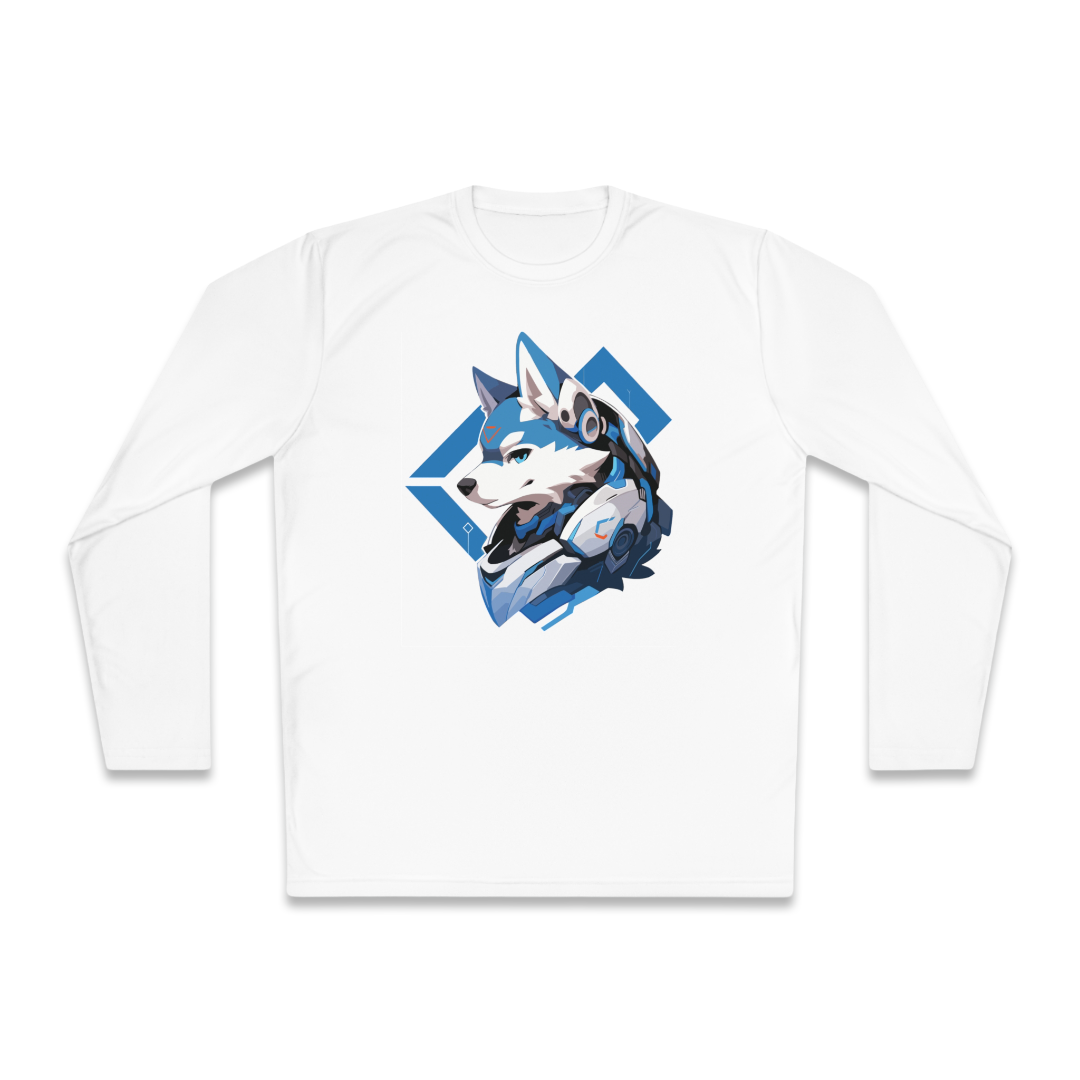 100%纯棉长袖T恤 | Mascot-Dog-013 