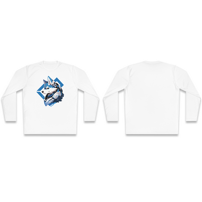 100% Cotton Long Sleeve Tee | Mascot-Dog-013