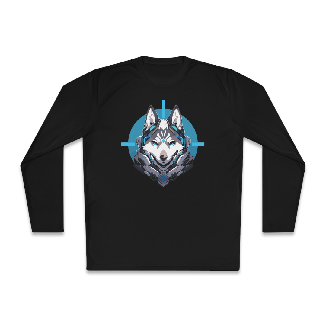 100%纯棉长袖T恤 | Mascot-Dog-014 